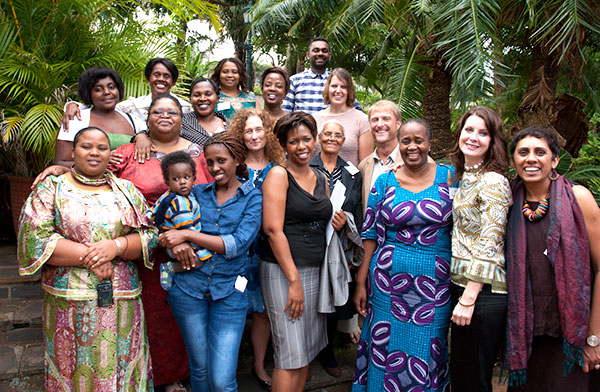 Voices and Faces Project members and our Tearfund allies in Durban, South Africa. 
