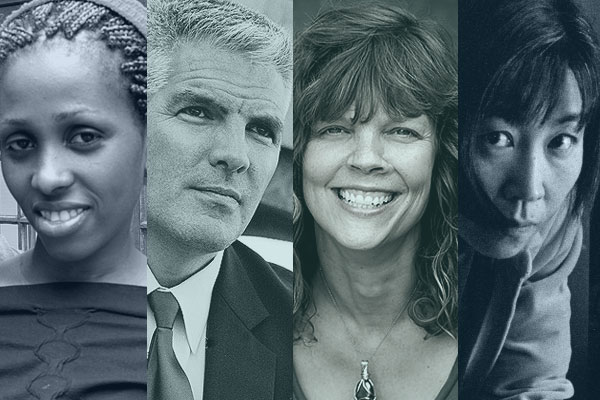 Yvette, Roger, Christa, and Nobuko are all using their stories to create change through The Voices and Faces Project.