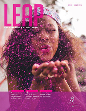 LEAP magazine cover